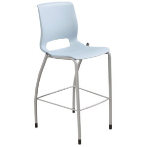 HON Motivate Armless Cafe Stool, Surf Blue