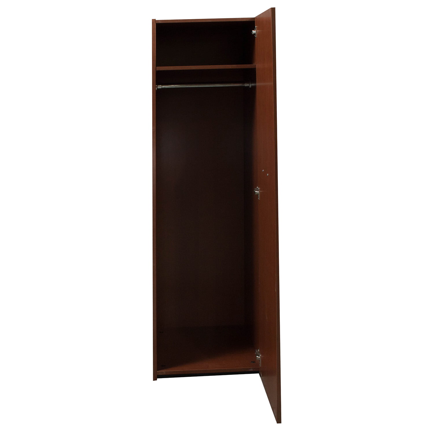 Haworth Vertical Used Veneer Coat Locker Tower, Cherry National