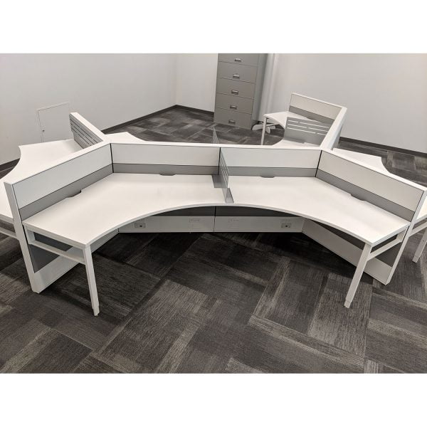 Haworth Compose Used Collaborative Pod of 7