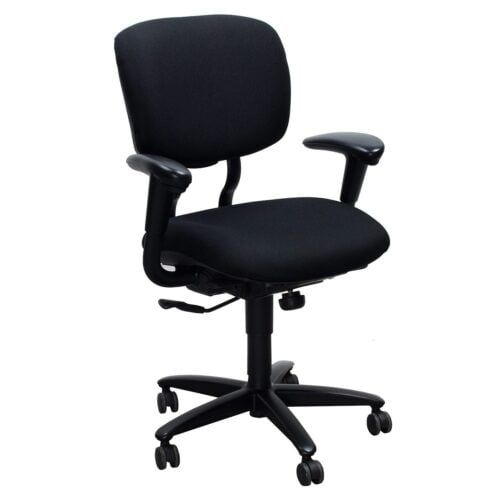 Haworth Improv HE Series Used Task Chair, Black - National Office