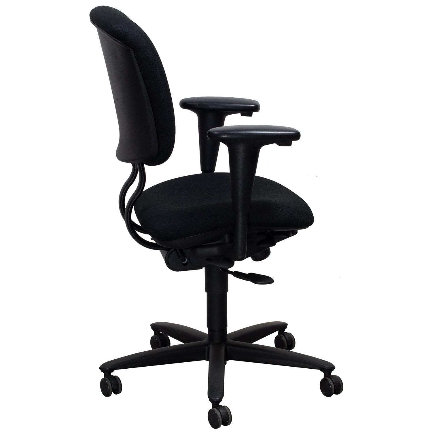 Haworth Improv HE Series Used High Back Task Chair, Black National