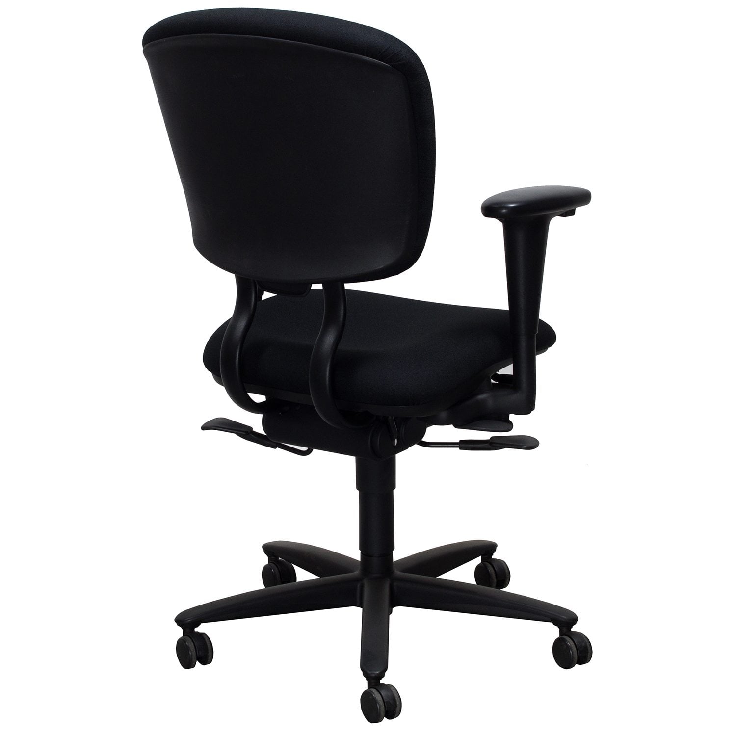 Haworth Improv HE Series Used High Back Task Chair, Black National