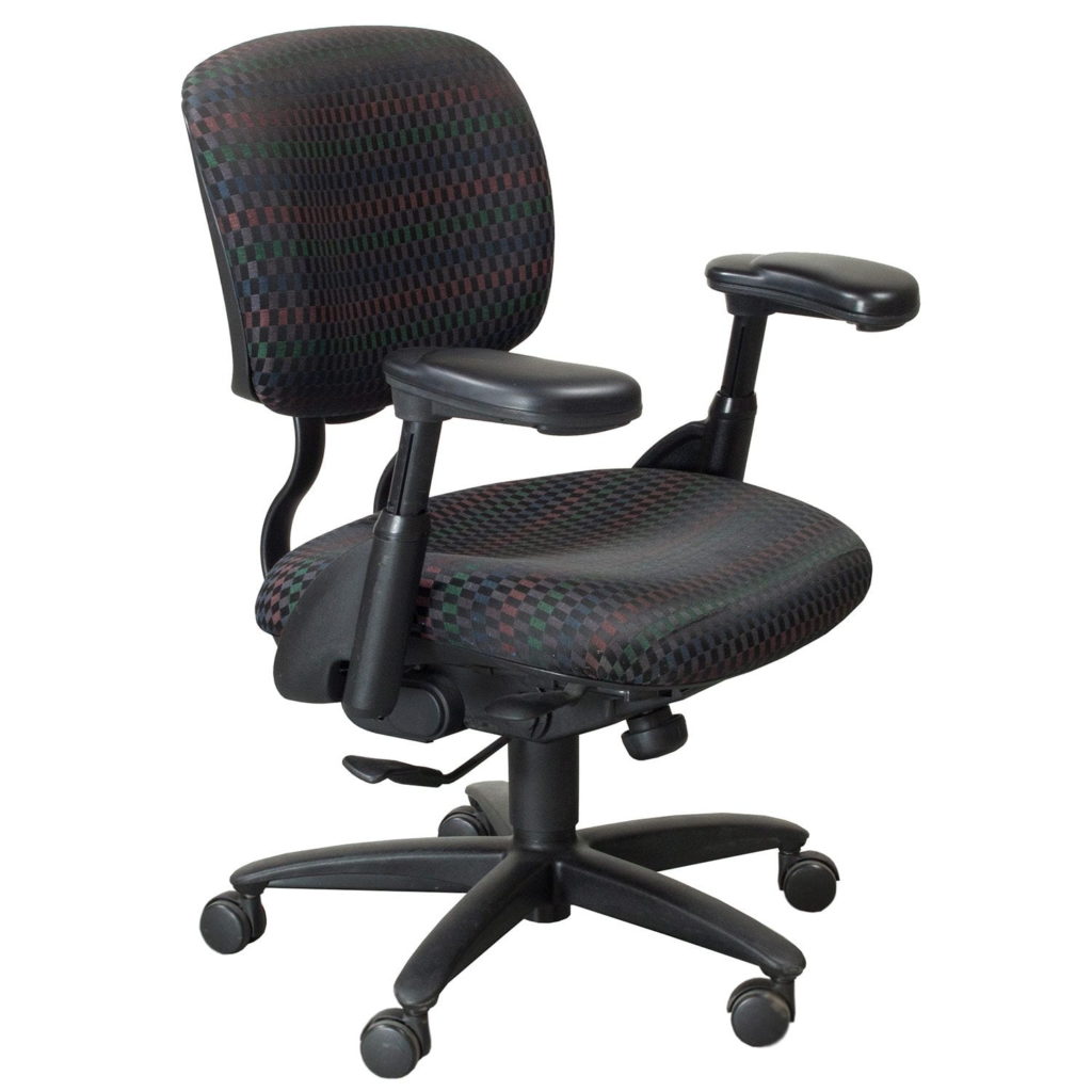 Haworth Improv HE Series Used Task Chair, Checkered National Office