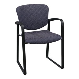 Haworth Improv Used Side Chair, Purple Leaf