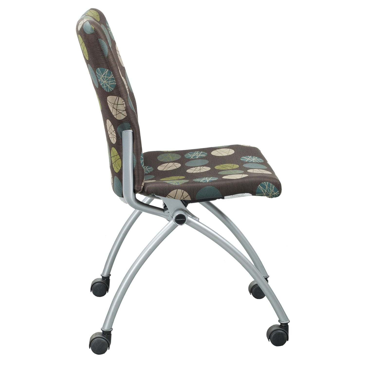 Haworth X99 Used Seminar NEW Nesting Chair, Brown Design National