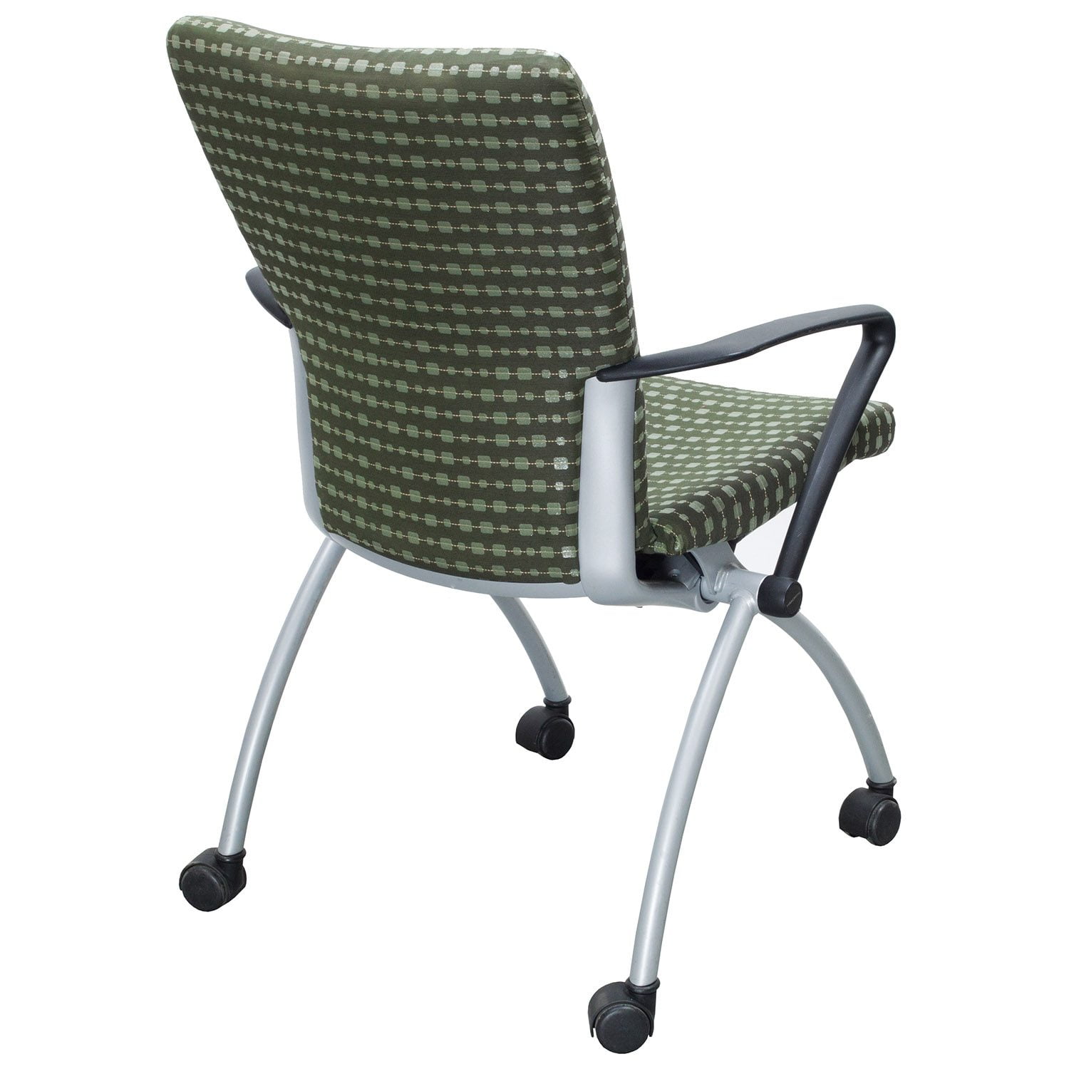 Haworth X99 Seminar Used Nesting Chair, Green National Office