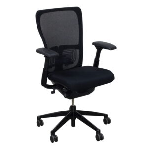 Haworth Zody Mesh Back Used Task Chair, Black