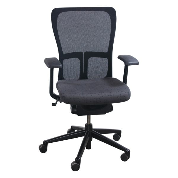 Haworth Zody Used Conference Chair, Black Pattern