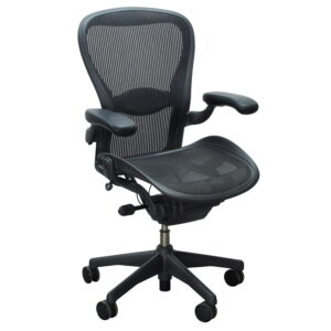 Herman Miller Aeron Used Size C Full Function Task Chair, Carbon