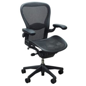 Herman Miller Aeron Used Size C Task Chair, Carbon
