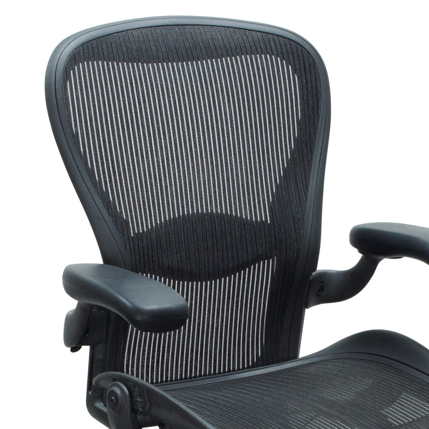 Herman Miller Aeron Used Size C Task Chair, Carbon - National Office