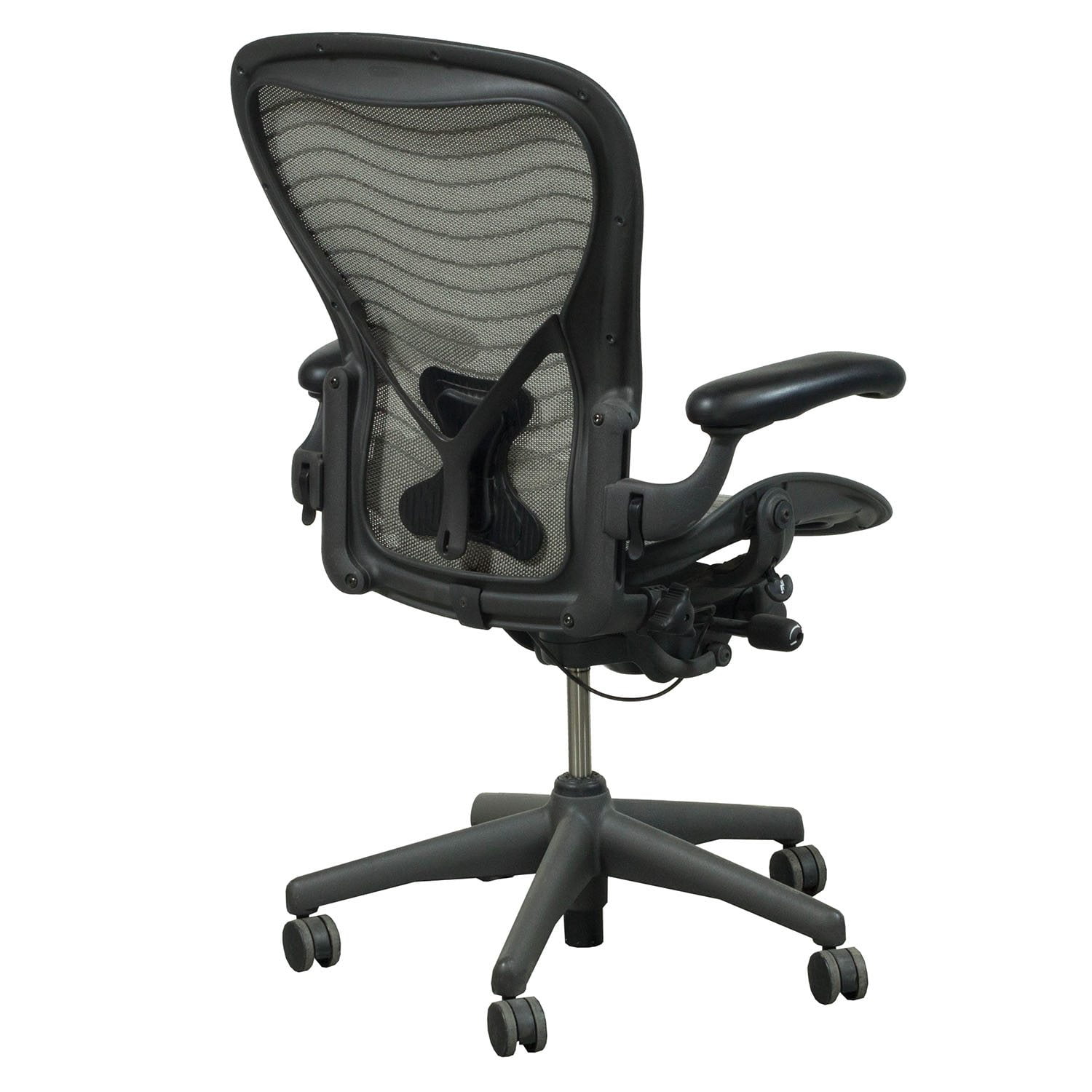 Herman Miller Aeron Used Posture Fit Size C Task Chair, Pyrite Wave