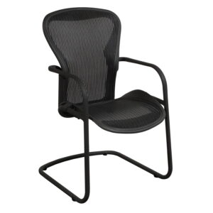 Herman Miller Aeron Used Side Chair, Carbon Classic
