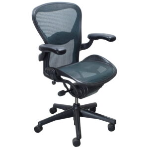 Herman Miller Aeron Used Size B Task Chair, Tourmaline