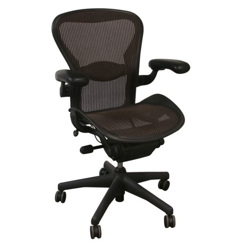 Herman Miller Aeron Used Size B Task Chair, Soapstone ...