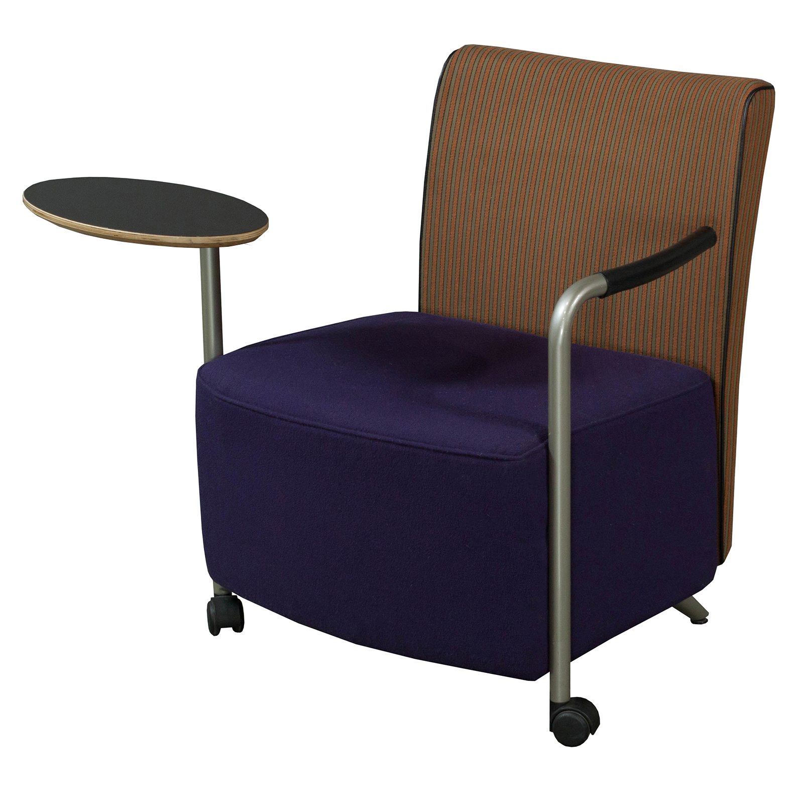 Herman Miller Celeste Used Mobile Reception Right Tablet Chair, Purple