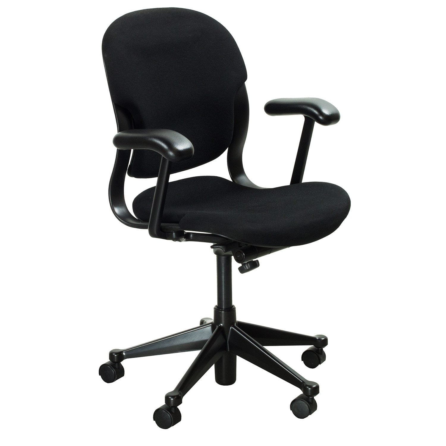 Herman Miller Equa Used Mid Back Task Chair, Black National Office
