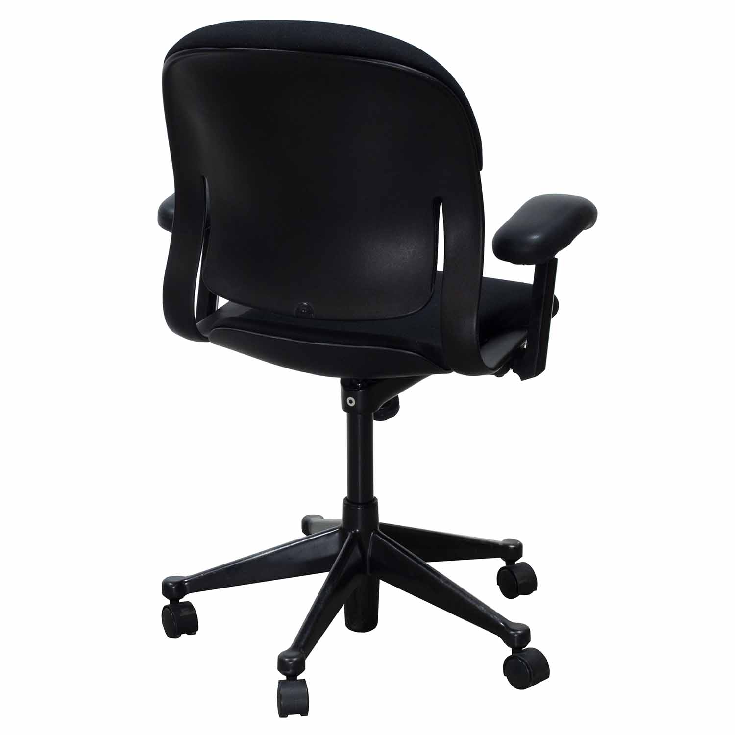 Herman Miller Equa Mid Back Used Task Chair, Black National Office