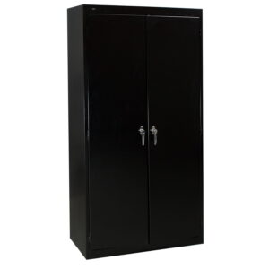 Hon Used Storage Cabinet 72 inch, Black