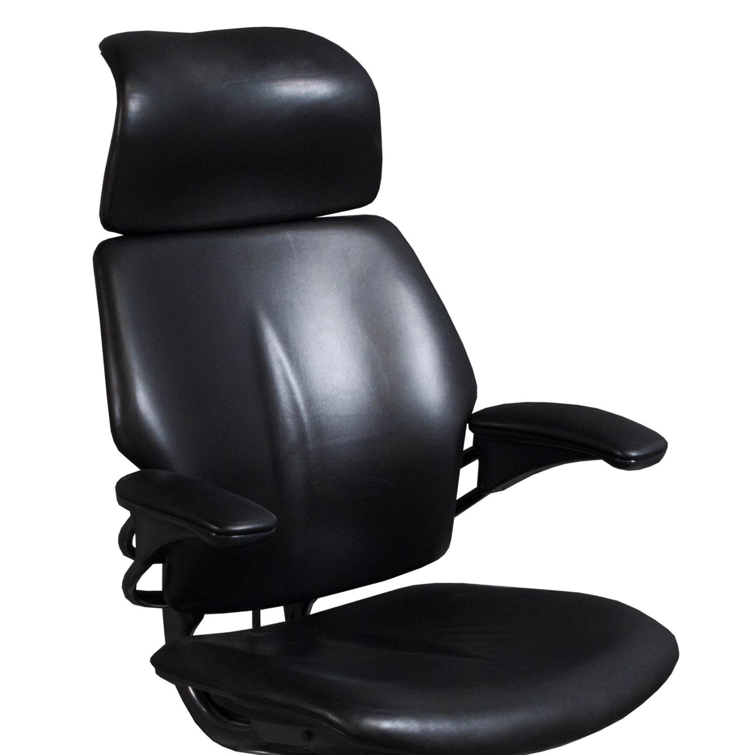 Humanscale Freedom Used Leather Task Chair, Black National Office