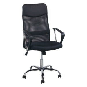 Inside Job Mesh Back Conference Chair, Black