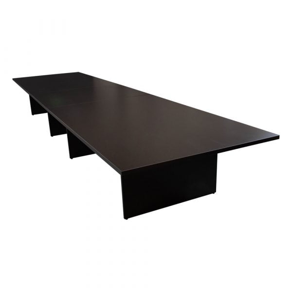 Everyday 20 Foot Laminate Rectangle Conference Table, Espresso