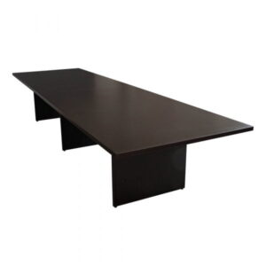 Everyday 14 Foot Laminate Rectangle Conference Table, Espresso
