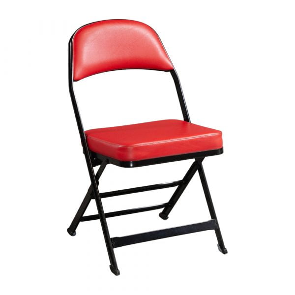 Clarin Used Heavy Duty Folding Chair, Red - National Office