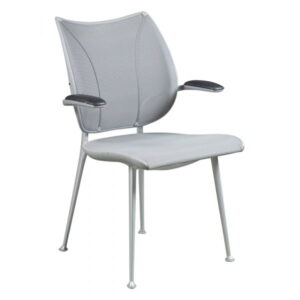 Humanscale Liberty Used Mesh Side Chair, Silver