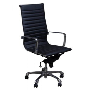 Jewel by goSIT Executive High-Back Chair, Black