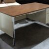 Steelcase Used Single Right Pedestal Metal Desk