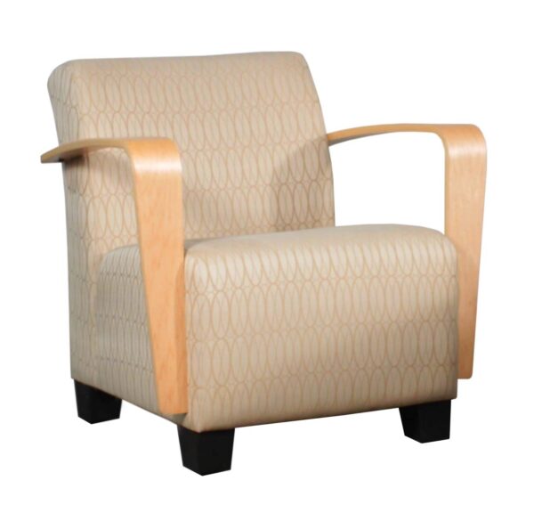 Steelcase Turnstone Jenny Used Lounge Chair, Creme National Office