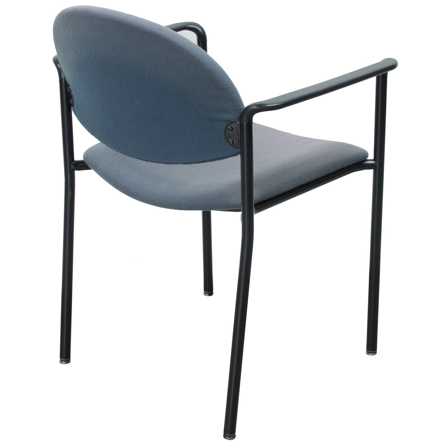 KI Versa Used Stack Chair, Blue Tweed National Office Interiors and