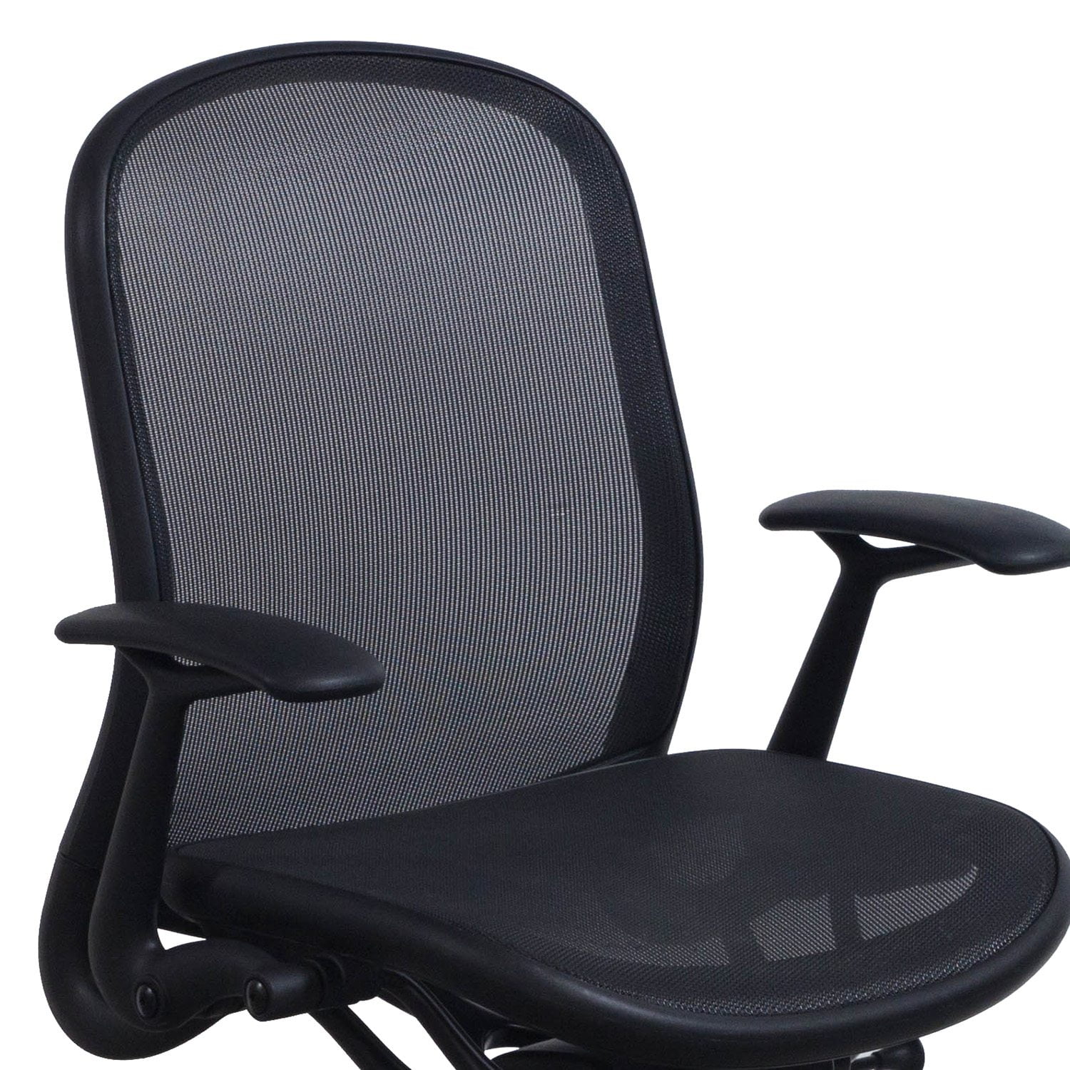 Knoll Chadwick Used Mesh Conference Chair, Black - National Office ...