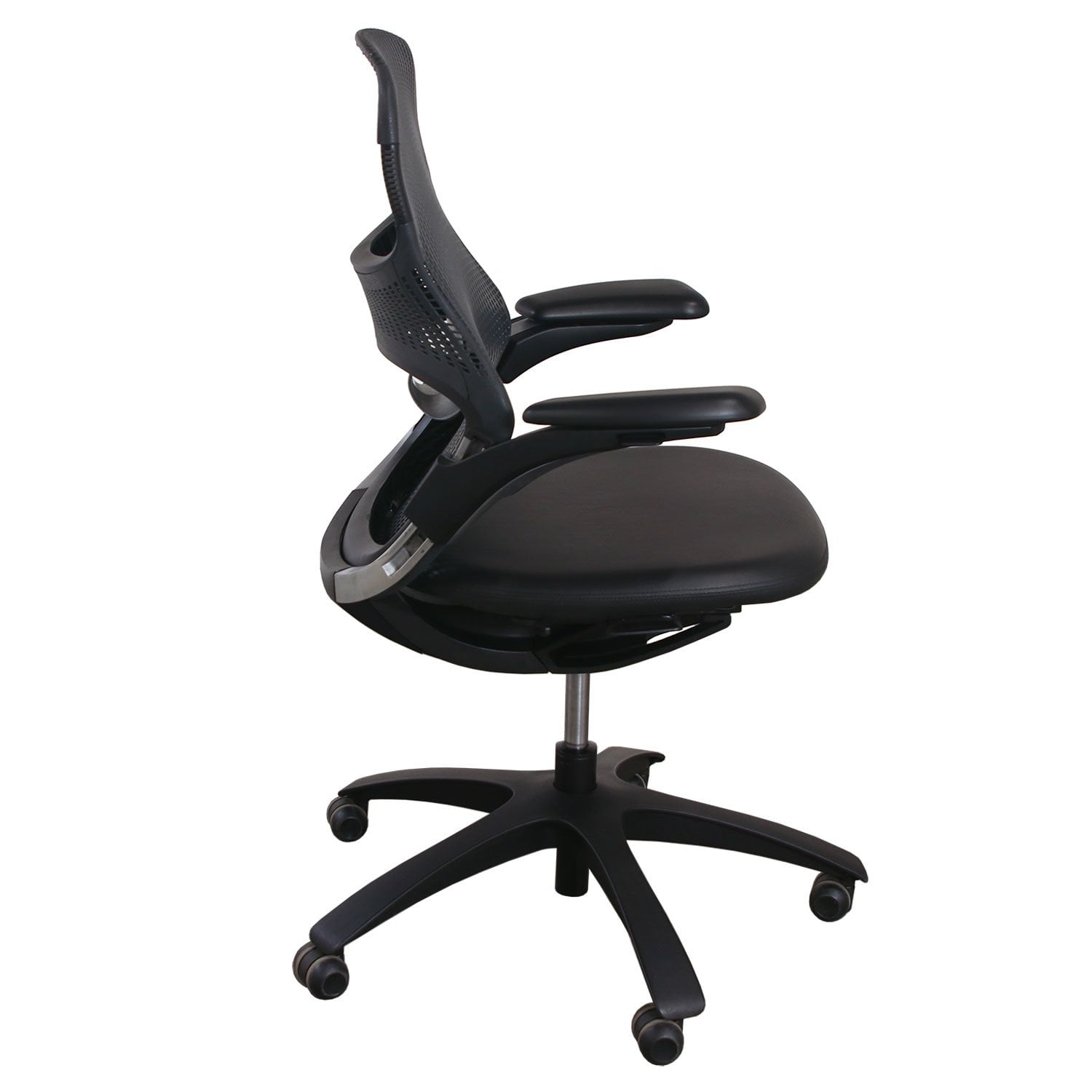 Knoll Generation Used Leather Task Chair, Black National Office