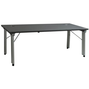 Knoll Propeller Used 30x72 Folding Table, Gray
