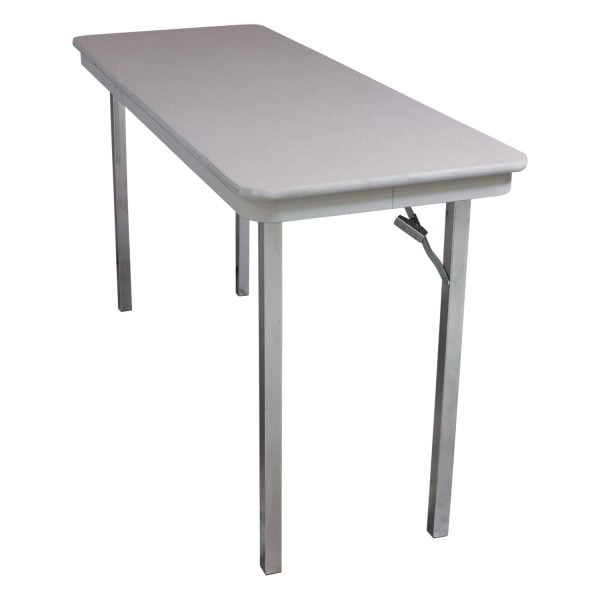 Laminate Used Folding Table 20x54, Speckled Gray National Office