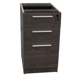 Manhattan Laminate Pedestal Box/Box/File Add-on, Cashmere Gray