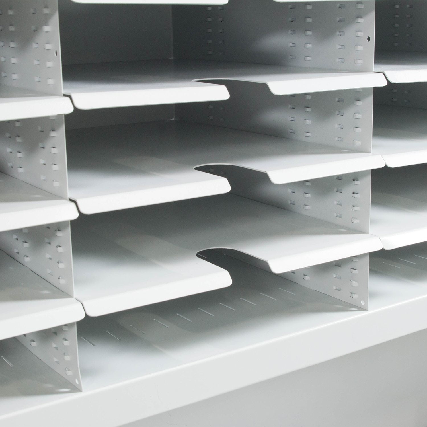 Mayline Mailflow Systems Used Mail Sorter, Light Gray National Office