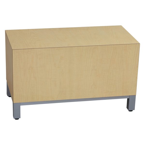 National Swift Used Modular End Table, Maple - National Office ...