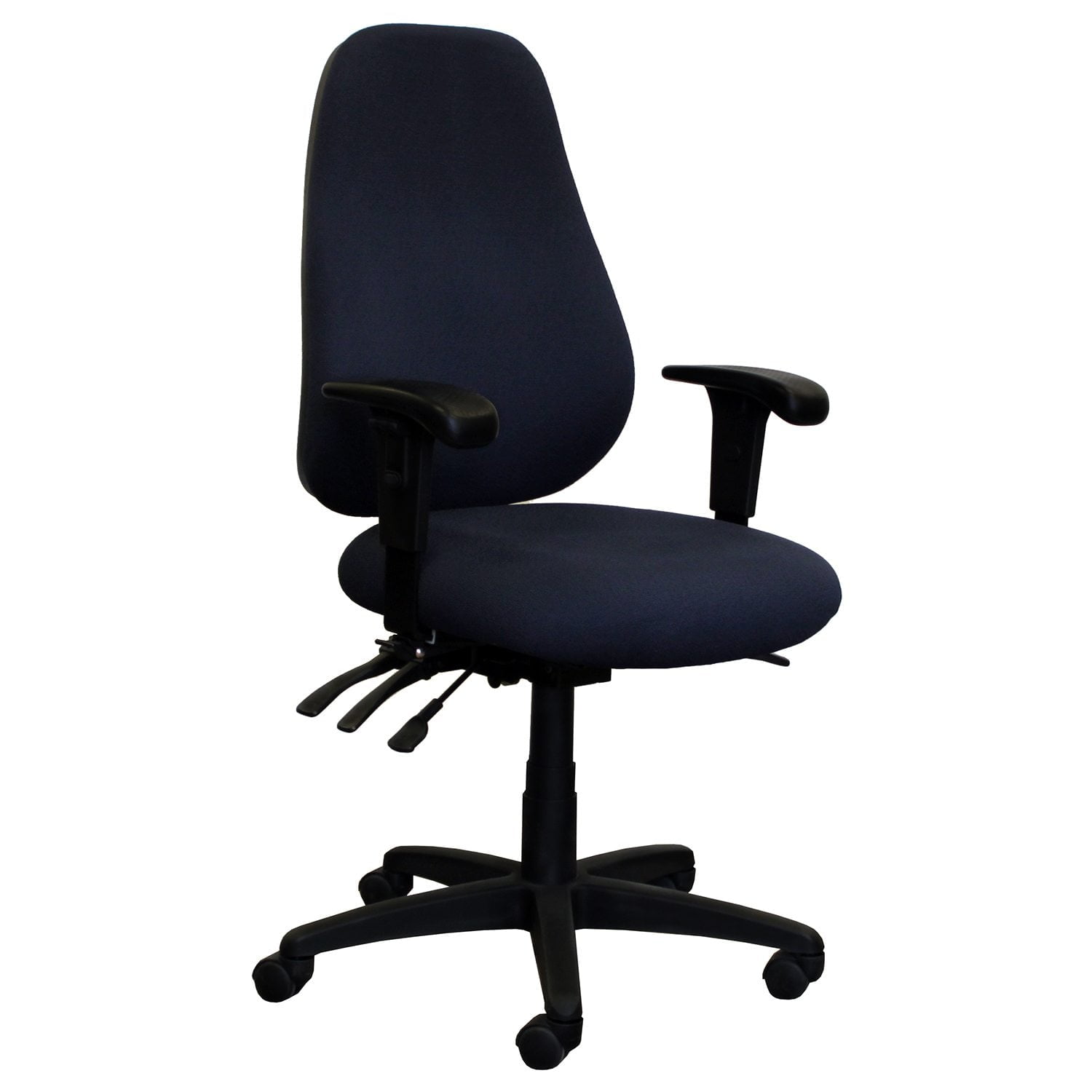 Office Master Patriot Value PA59 Used Full Function Task Chair, Navy