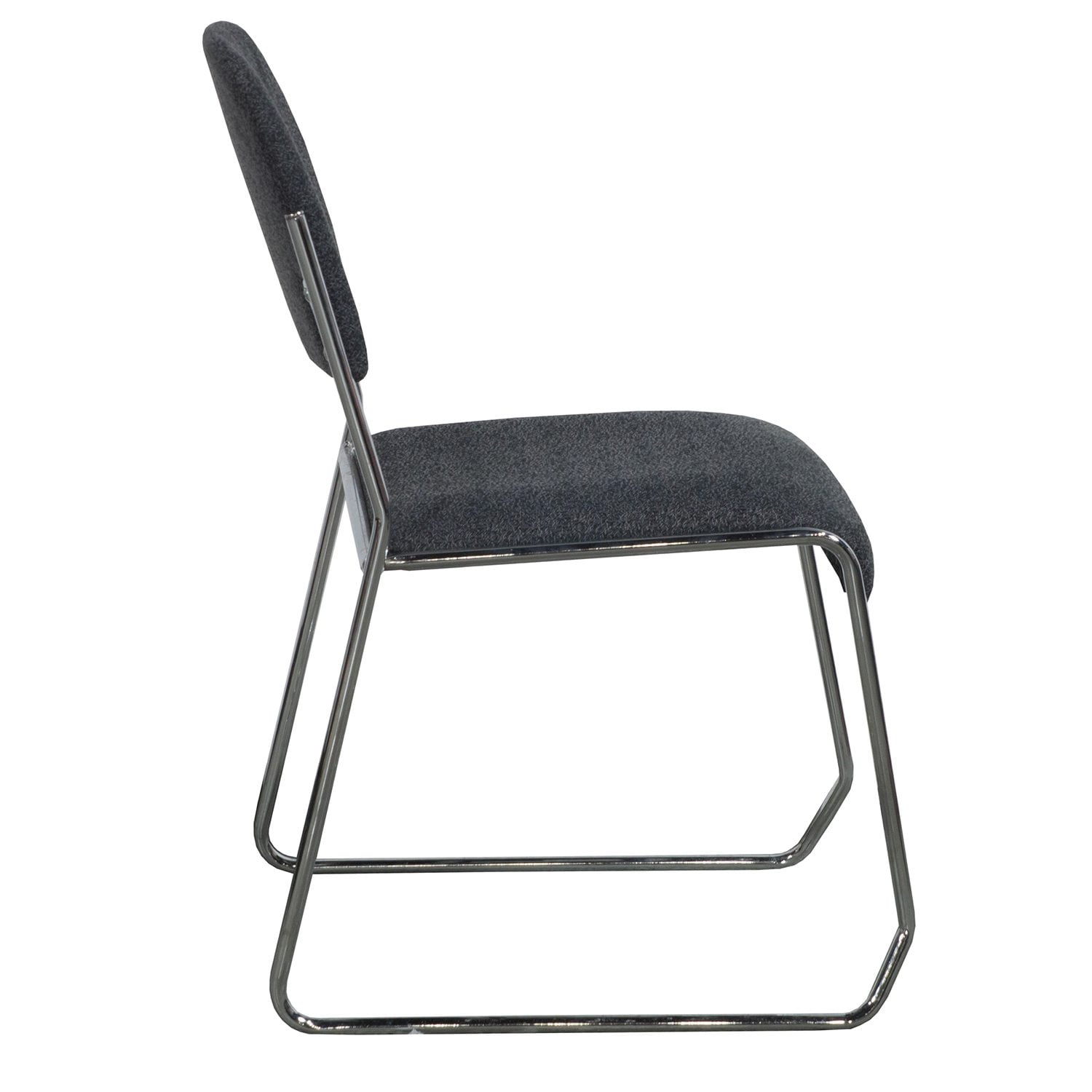 Office Stor Plus Used Stack Chair, Gray National Office Interiors and