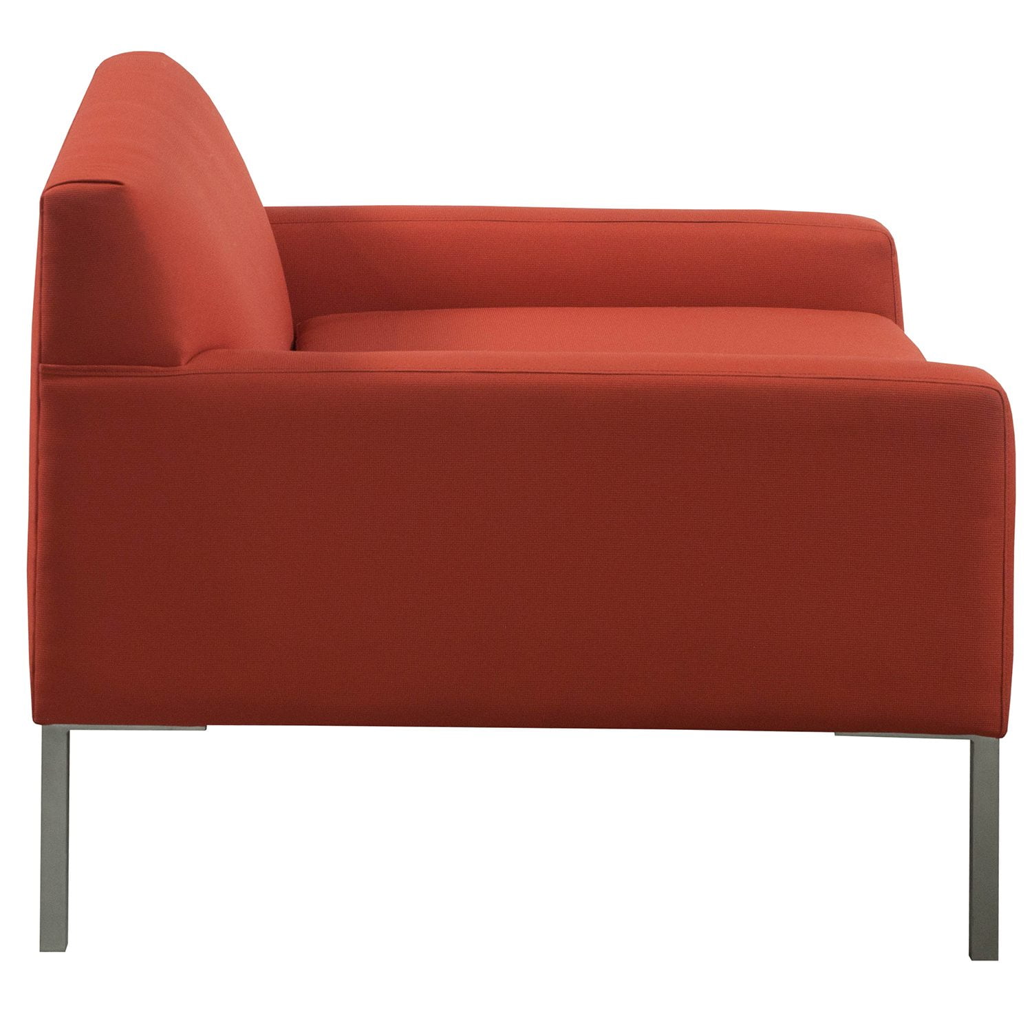 Used Lounge Chair, Orange - National Office Interiors and Liquidators