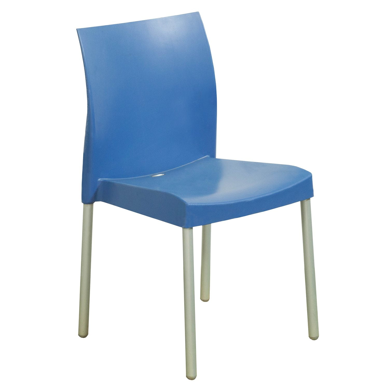 Pedarali Ice Used Stack Chair, Blue National Office Interiors and Liquidators