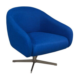 Poppy by goSIT Modern Reception Chair, Dark Blue