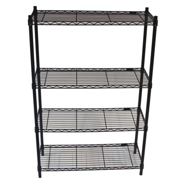 Shelf Tech System Used Wire Shelving Unit, Black National Office