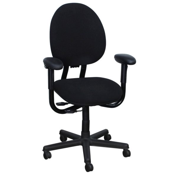 Steelcase Criterion Used High Back Series Task Chair, Black