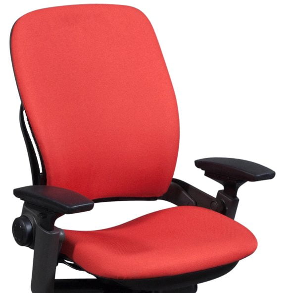 Steelcase Leap V2 Used Task Chair, Poppy - National Office Interiors