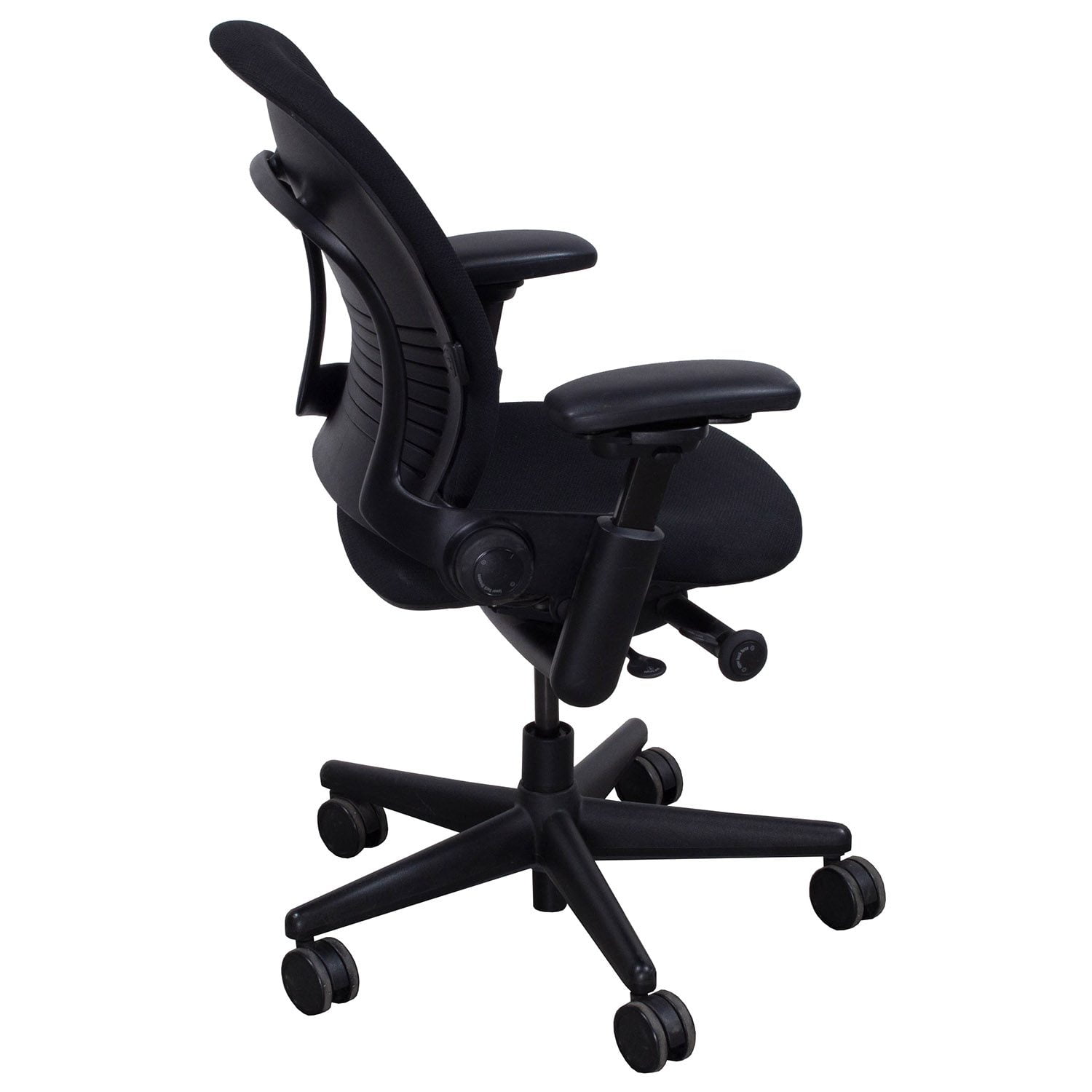 Steelcase Leap V1 Used Task Chair, Black National Office Interiors and Liquidators