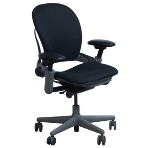 Steelcase Leap V1 Used Task Chair, Black